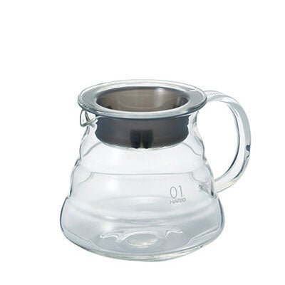 Hario V60 Range Server 01 - Clear Glass - WARES - Specialty Coffee, Teas, and Syrups, Air - Roasted in Rockwall, Texas by Legendary Aviation Coffee Company
