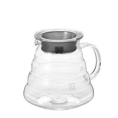 Hario V60 Range Server 02 - Clear Glass - WARES - Specialty Coffee, Teas, and Syrups, Air - Roasted in Rockwall, Texas by Legendary Aviation Coffee Company