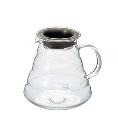 Hario V60 Range Server 03 - Clear Glass - WARES - Specialty Coffee, Teas, and Syrups, Air - Roasted in Rockwall, Texas by Legendary Aviation Coffee Company