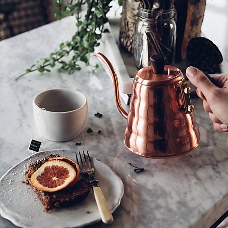Hario Buono V60 Drip Kettle 700ml - Copper - WARES - Specialty Coffee, Teas, and Syrups, Air - Roasted in Rockwall, Texas by Legendary Aviation Coffee Company