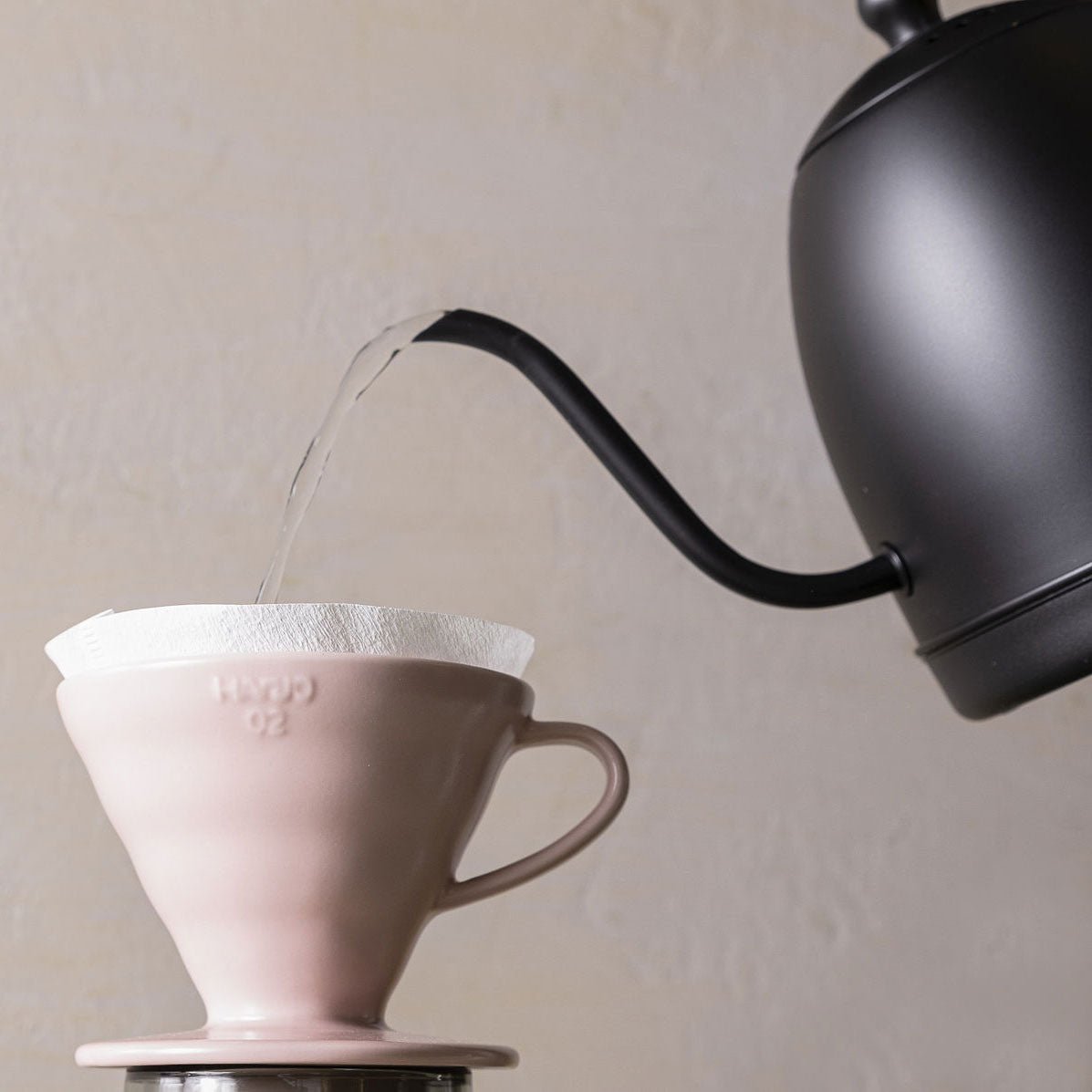 V60 Ceramic Coffee Dripper 02 - Pink - WARES - Specialty Coffee, Teas, and Syrups, Air - Roasted in Rockwall, Texas by Legendary Aviation Coffee Company
