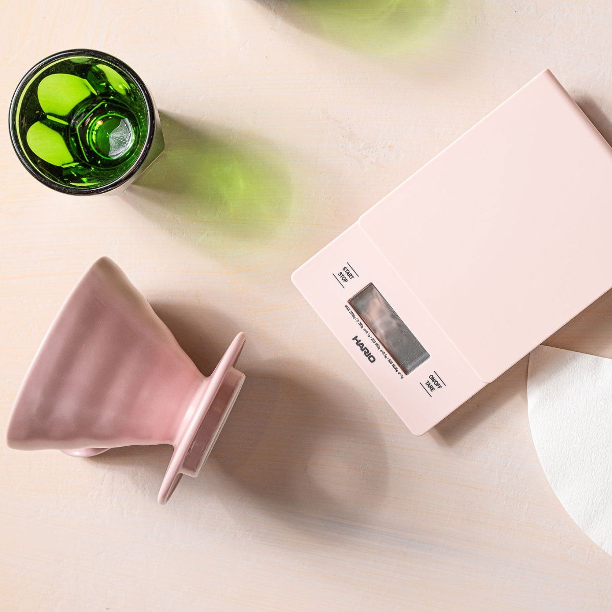 Hario V60 Drip Scale and Timer - Matte Pink - WARES - Specialty Coffee, Teas, and Syrups, Air - Roasted in Rockwall, Texas by Legendary Aviation Coffee Company