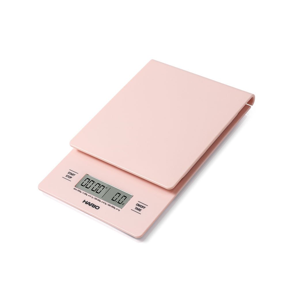 Hario V60 Drip Scale and Timer - Matte Pink - WARES - Specialty Coffee, Teas, and Syrups, Air - Roasted in Rockwall, Texas by Legendary Aviation Coffee Company