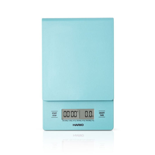 Hario V60 Drip Scale and Timer - Turquoise - WARES - Specialty Coffee, Teas, and Syrups, Air - Roasted in Rockwall, Texas by Legendary Aviation Coffee Company