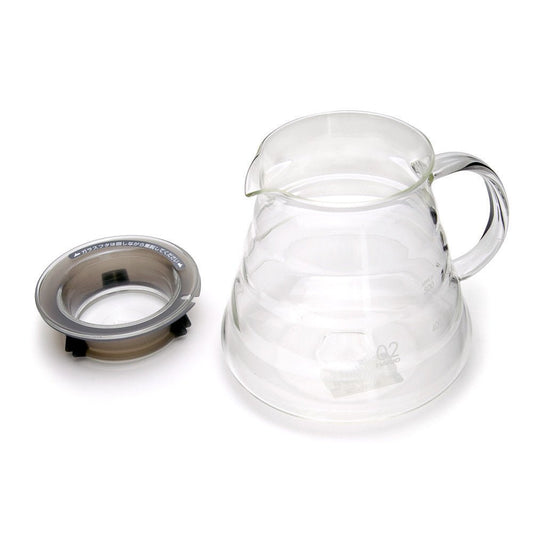 Hario V60 Range Server 02 - Clear Glass - WARES - Specialty Coffee, Teas, and Syrups, Air - Roasted in Rockwall, Texas by Legendary Aviation Coffee Company