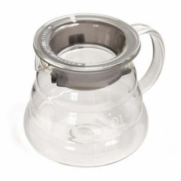 Hario V60 Range Server 01 - Clear Glass - WARES - Specialty Coffee, Teas, and Syrups, Air - Roasted in Rockwall, Texas by Legendary Aviation Coffee Company