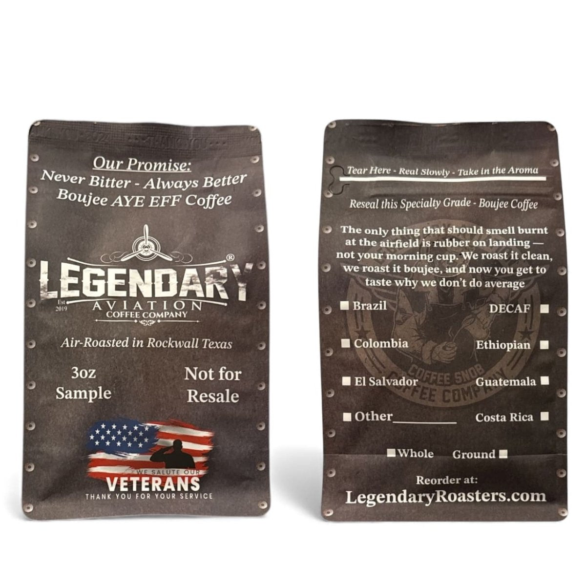 Have A Flight…. Of Coffee - Coffee - Specialty Coffee, Teas, and Syrups, Air - Roasted in Rockwall, Texas by Legendary Aviation Coffee Company