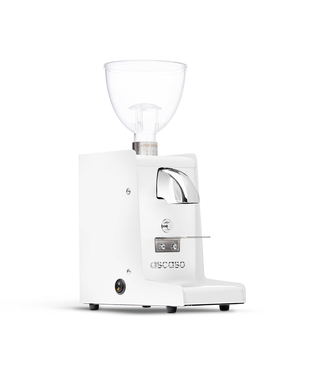 Ascaso i - STEEL Flat Burr Home Coffee Grinder, 54MM - White - EQUIPMENT - Specialty Coffee, Teas, and Syrups, Air - Roasted in Rockwall, Texas by Legendary Aviation Coffee Company