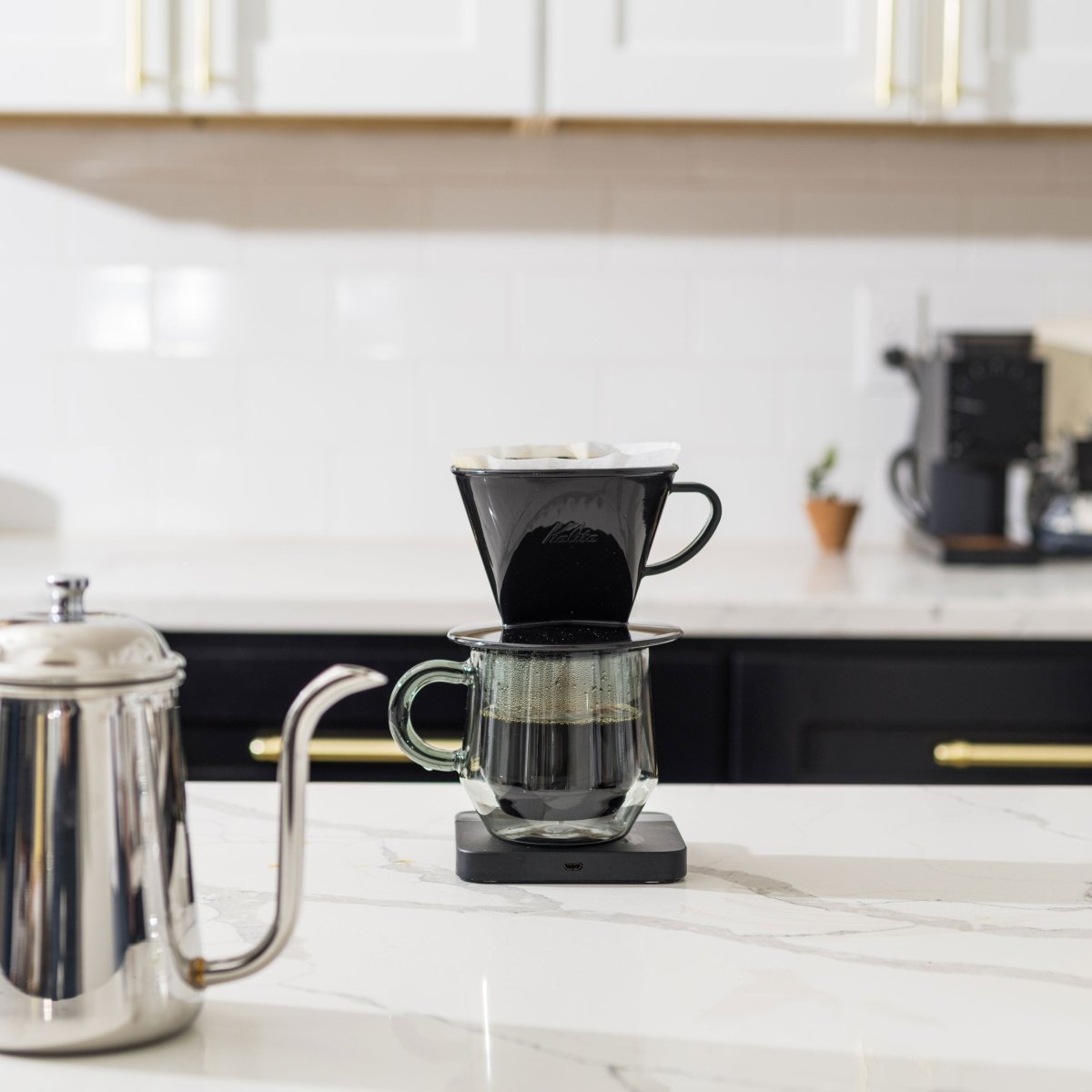 Kalita Style 102 Coffee Dripper - Black Plastic - WARES - Specialty Coffee, Teas, and Syrups, Air - Roasted in Rockwall, Texas by Legendary Aviation Coffee Company