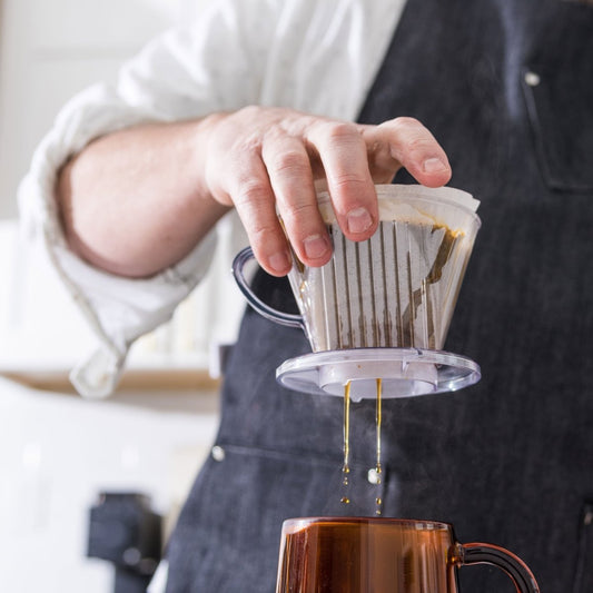 Kalita Style 103 Coffee Dripper - Clear Plastic - WARES - Specialty Coffee, Teas, and Syrups, Air - Roasted in Rockwall, Texas by Legendary Aviation Coffee Company
