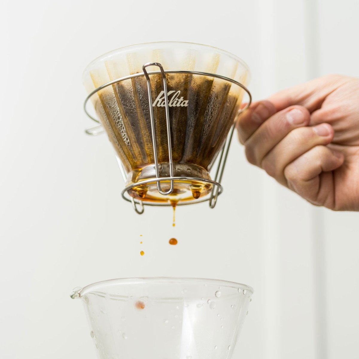 Kalita Wave Style Glass Coffee Brewer - 500ml - WARES - Specialty Coffee, Teas, and Syrups, Air - Roasted in Rockwall, Texas by Legendary Aviation Coffee Company