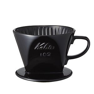 Kalita Style 102 Ceramic Coffee Dripper - Black - WARES - Specialty Coffee, Teas, and Syrups, Air - Roasted in Rockwall, Texas by Legendary Aviation Coffee Company