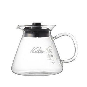 Kalita Wave Glass Coffee Server - 500ml - WARES - Specialty Coffee, Teas, and Syrups, Air - Roasted in Rockwall, Texas by Legendary Aviation Coffee Company