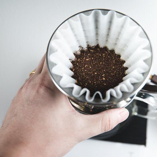 Kalita Wave 155 Stainless Steel Coffee Dripper - WARES - Specialty Coffee, Teas, and Syrups, Air - Roasted in Rockwall, Texas by Legendary Aviation Coffee Company