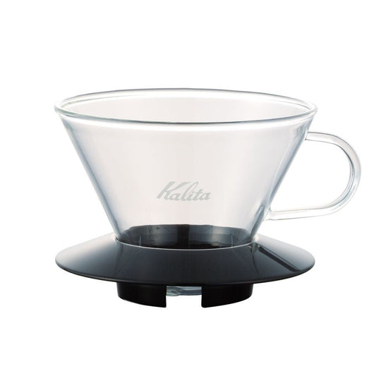 Kalita Wave Glass Coffee Dripper 185 - WARES - Specialty Coffee, Teas, and Syrups, Air - Roasted in Rockwall, Texas by Legendary Aviation Coffee Company