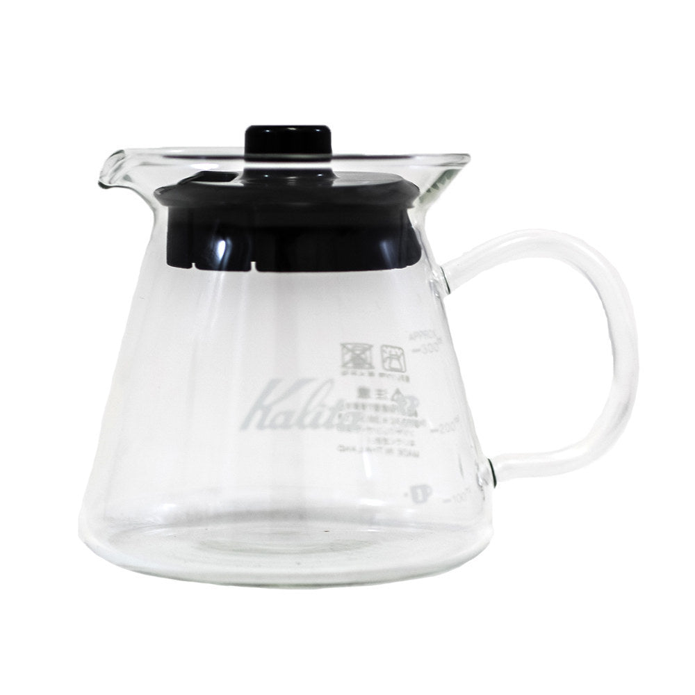 Kalita Wave Glass Coffee Server - 300ml - WARES - Specialty Coffee, Teas, and Syrups, Air - Roasted in Rockwall, Texas by Legendary Aviation Coffee Company