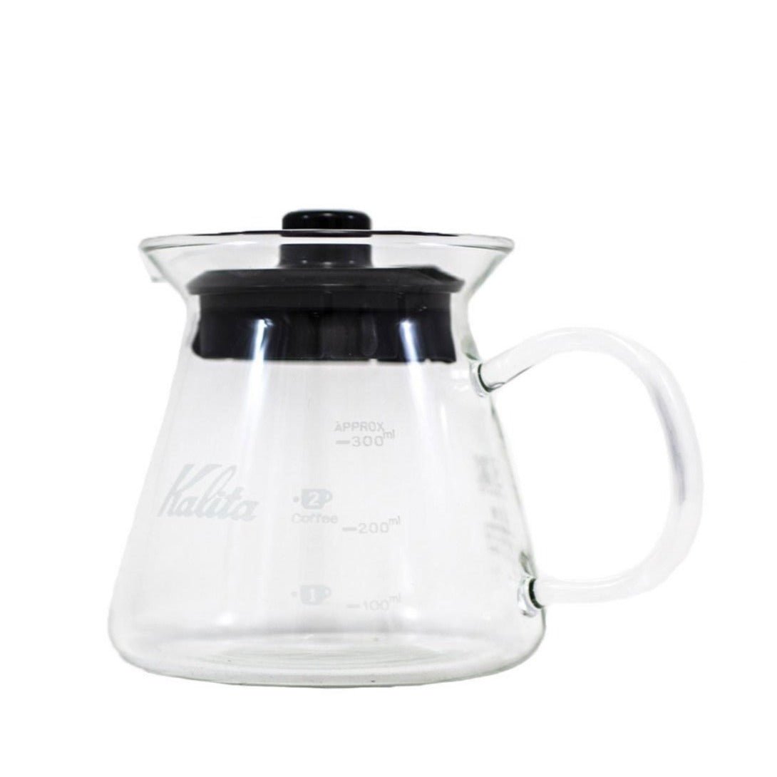 Kalita Wave Glass Coffee Server - 300ml - WARES - Specialty Coffee, Teas, and Syrups, Air - Roasted in Rockwall, Texas by Legendary Aviation Coffee Company