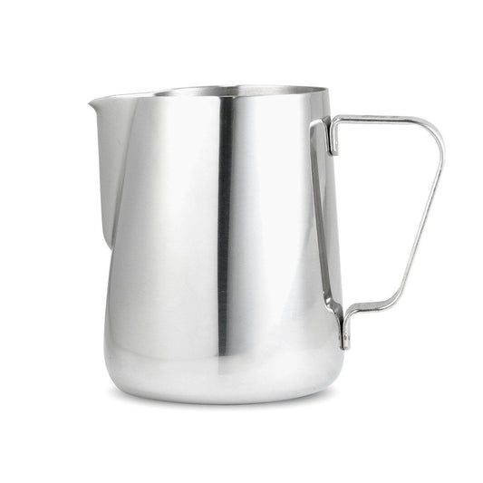 Barista Basics Frothing Pitcher 32oz - Silver - WARES - Specialty Coffee, Teas, and Syrups, Air - Roasted in Rockwall, Texas by Legendary Aviation Coffee Company