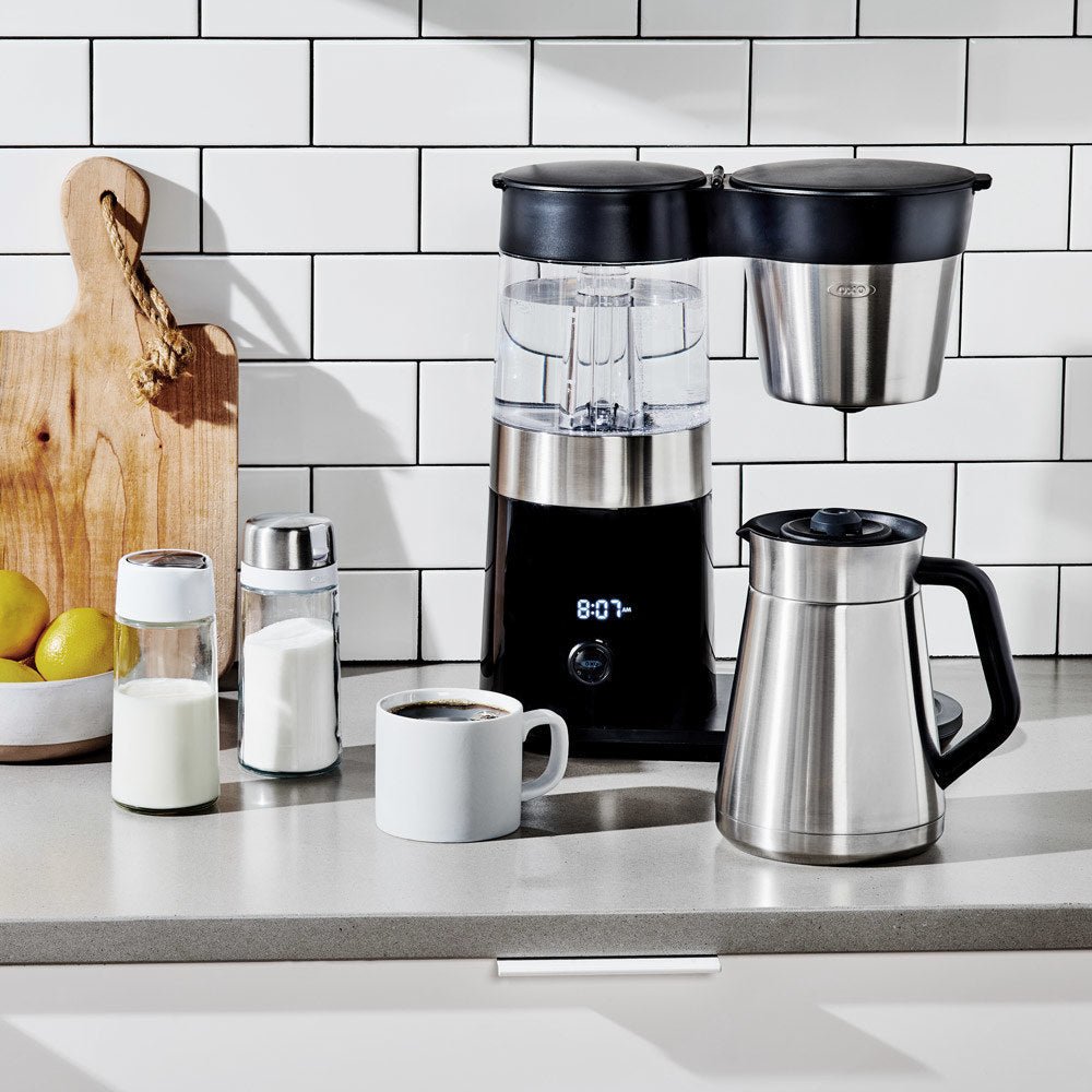 OXO Barista Brain 9 - Cup Coffee Maker - Black/Silver - EQUIPMENT - Specialty Coffee, Teas, and Syrups, Air - Roasted in Rockwall, Texas by Legendary Aviation Coffee Company