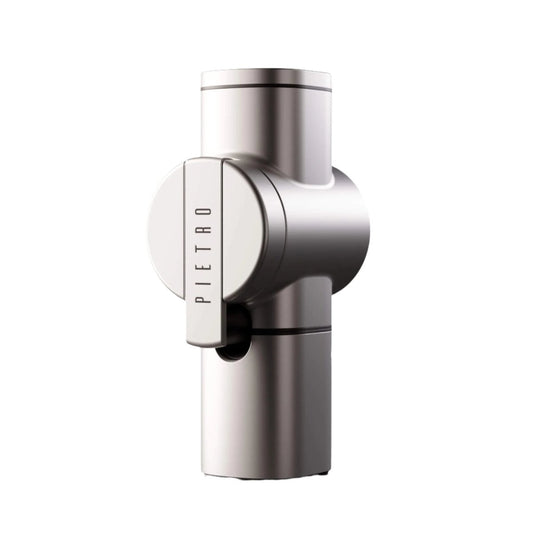 Pietro Manual Coffee Grinder - Silver - WARES - Specialty Coffee, Teas, and Syrups, Air - Roasted in Rockwall, Texas by Legendary Aviation Coffee Company