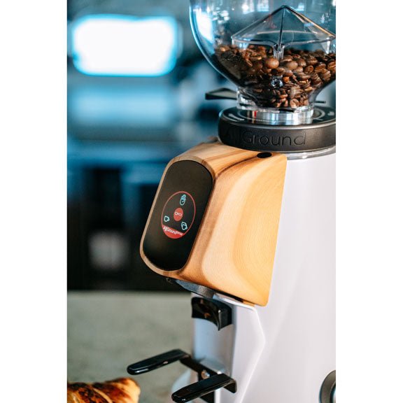 AllGround Sense All Purpose Home Coffee Grinder - White w/ Wood - EQUIPMENT - Specialty Coffee, Teas, and Syrups, Air - Roasted in Rockwall, Texas by Legendary Aviation Coffee Company