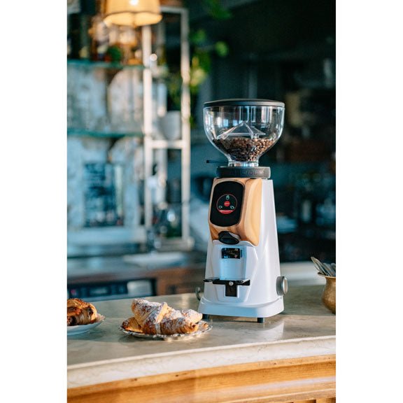 AllGround Sense All Purpose Home Coffee Grinder - White w/ Wood - EQUIPMENT - Specialty Coffee, Teas, and Syrups, Air - Roasted in Rockwall, Texas by Legendary Aviation Coffee Company