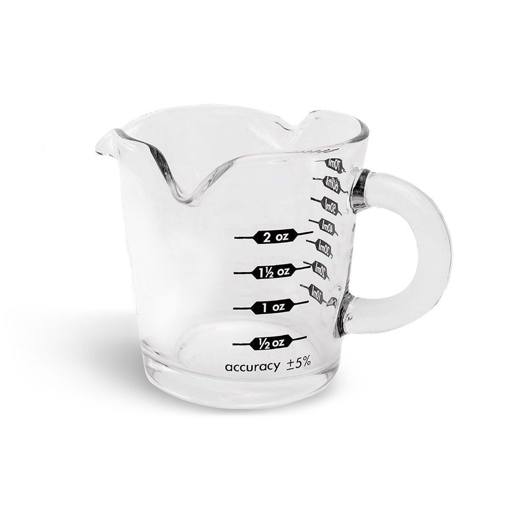 Barista Basics 3oz Triple Spout Shot Glass for Custom Printing - WARES - Specialty Coffee, Teas, and Syrups, Air - Roasted in Rockwall, Texas by Legendary Aviation Coffee Company