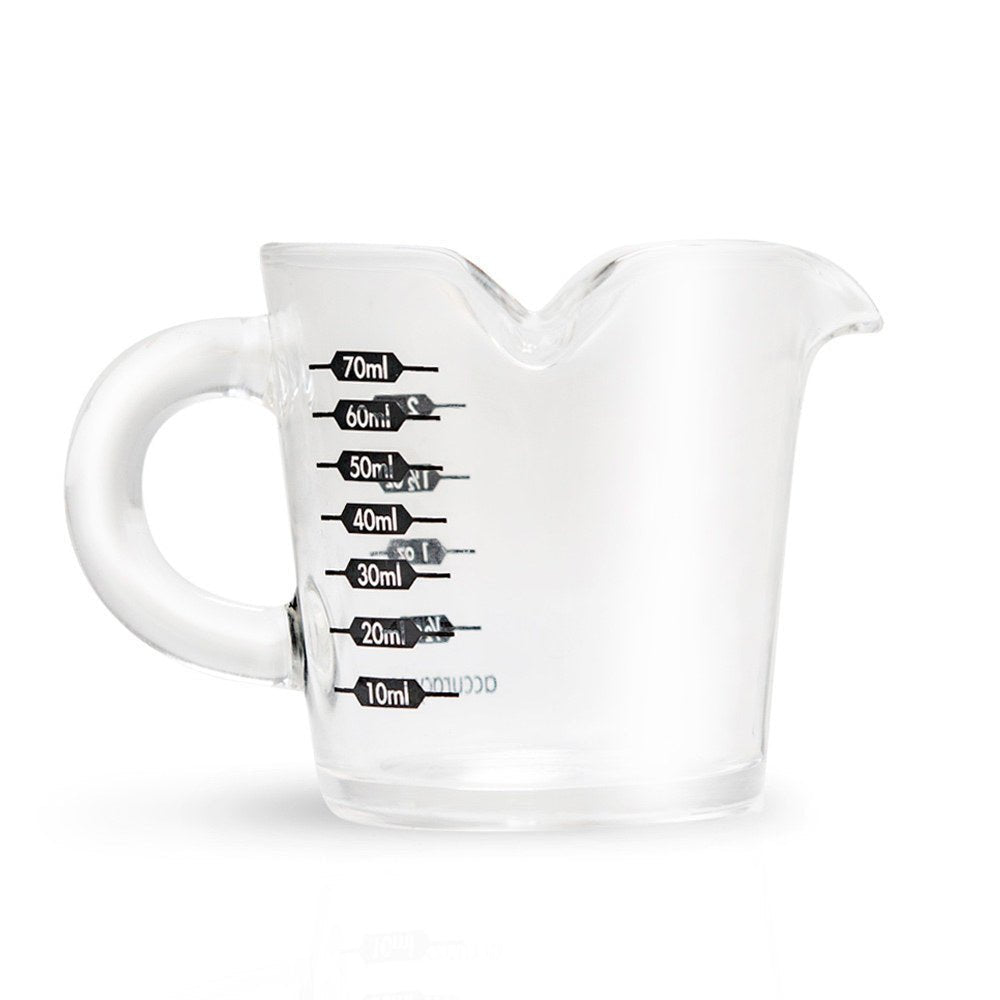 Barista Basics 3oz Triple Spout Shot Glass for Custom Printing - WARES - Specialty Coffee, Teas, and Syrups, Air - Roasted in Rockwall, Texas by Legendary Aviation Coffee Company