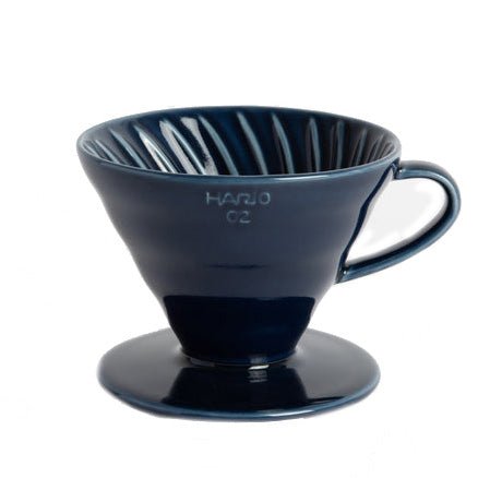 V60 Ceramic Coffee Dripper 02 - Navy - WARES - Specialty Coffee, Teas, and Syrups, Air - Roasted in Rockwall, Texas by Legendary Aviation Coffee Company