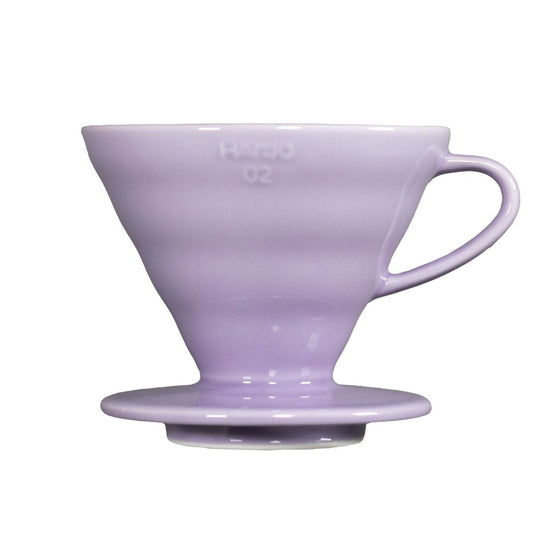 V60 Ceramic Coffee Dripper 02 - Purple - WARES - Specialty Coffee, Teas, and Syrups, Air - Roasted in Rockwall, Texas by Legendary Aviation Coffee Company