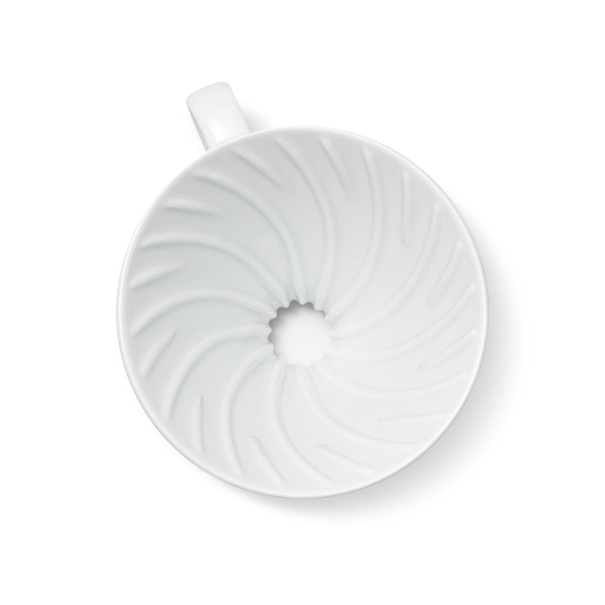 V60 Ceramic Coffee Dripper 02 - White - WARES - Specialty Coffee, Teas, and Syrups, Air - Roasted in Rockwall, Texas by Legendary Aviation Coffee Company