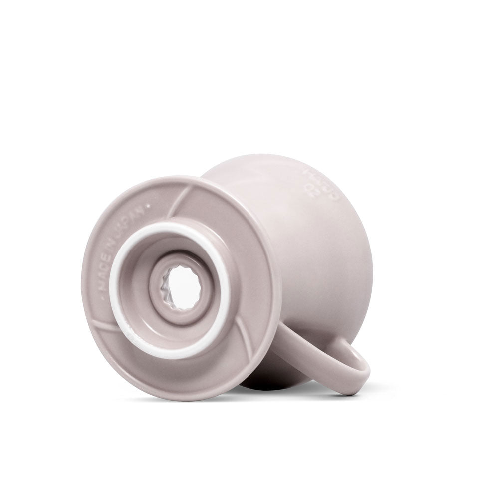 V60 Ceramic Coffee Dripper 02 - Dune - WARES - Specialty Coffee, Teas, and Syrups, Air - Roasted in Rockwall, Texas by Legendary Aviation Coffee Company