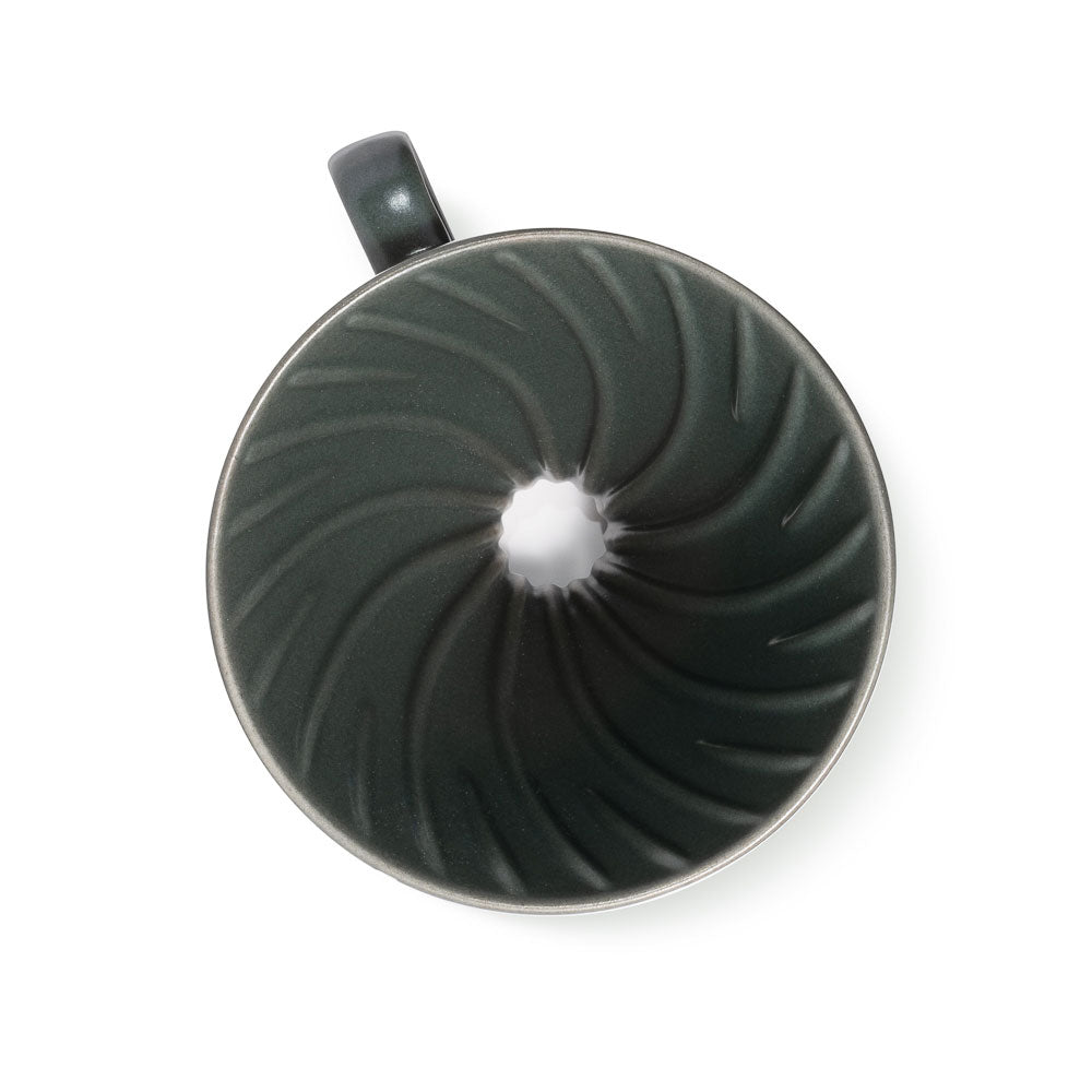V60 Ceramic Coffee Dripper 02 - Juniper - WARES - Specialty Coffee, Teas, and Syrups, Air - Roasted in Rockwall, Texas by Legendary Aviation Coffee Company