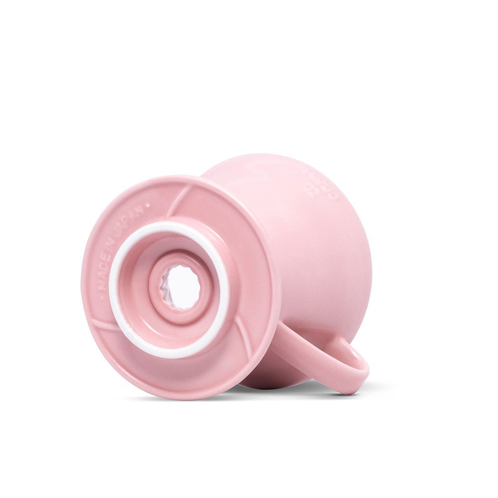 V60 Ceramic Coffee Dripper 02 - Pink - WARES - Specialty Coffee, Teas, and Syrups, Air - Roasted in Rockwall, Texas by Legendary Aviation Coffee Company