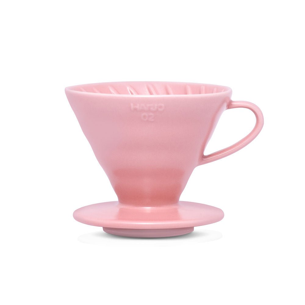 V60 Ceramic Coffee Dripper 02 - Pink - WARES - Specialty Coffee, Teas, and Syrups, Air - Roasted in Rockwall, Texas by Legendary Aviation Coffee Company