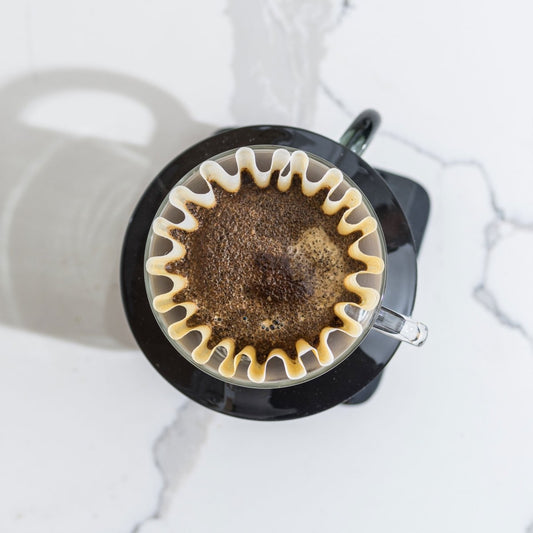 Kalita Wave Glass Coffee Dripper 155 - WARES - Specialty Coffee, Teas, and Syrups, Air - Roasted in Rockwall, Texas by Legendary Aviation Coffee Company