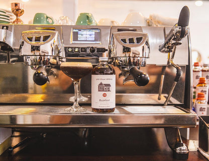 Legendary Aviation Specialty Coffee, Simple Syrup, Hazlenut, Front, Rockwall Coffee
