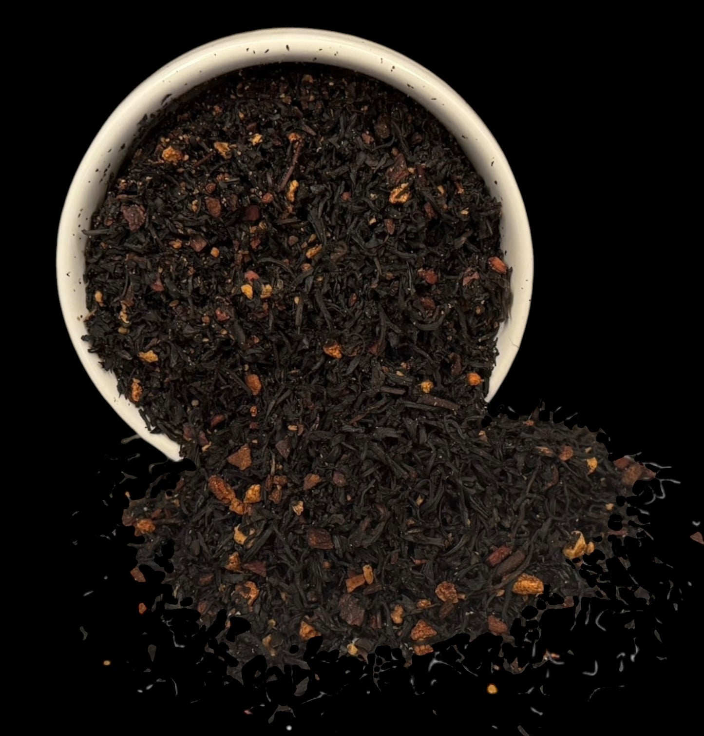 Cinnamon Blaze Betty Tea by Legendary Aviation Coffee Company in Rockwall, Texas – specialty black tea blend with cinnamon and orange peel from RoyalNY, perfect for cozy sipping or gifting.