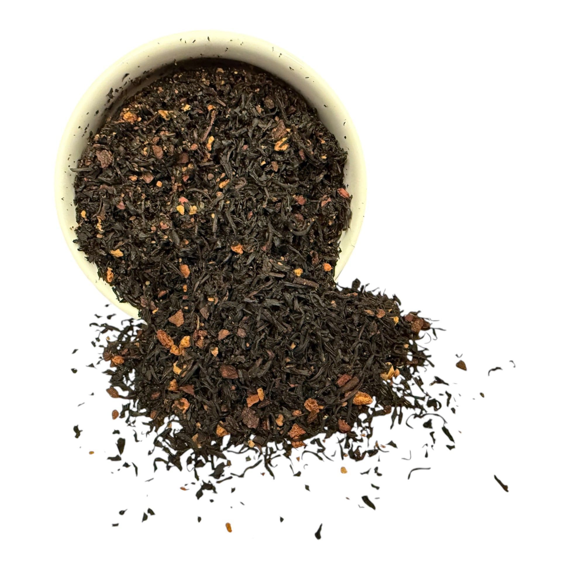 Cinnamon Blaze Betty Tea by Legendary Aviation Coffee Company in Rockwall, Texas – specialty black tea blend with cinnamon and orange peel from RoyalNY, perfect for cozy sipping or gifting.