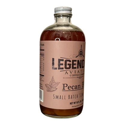 Legendary Pecan Bliss - Exclusive Syrup by Legendary Aviation Coffee and Pink House Alchemy