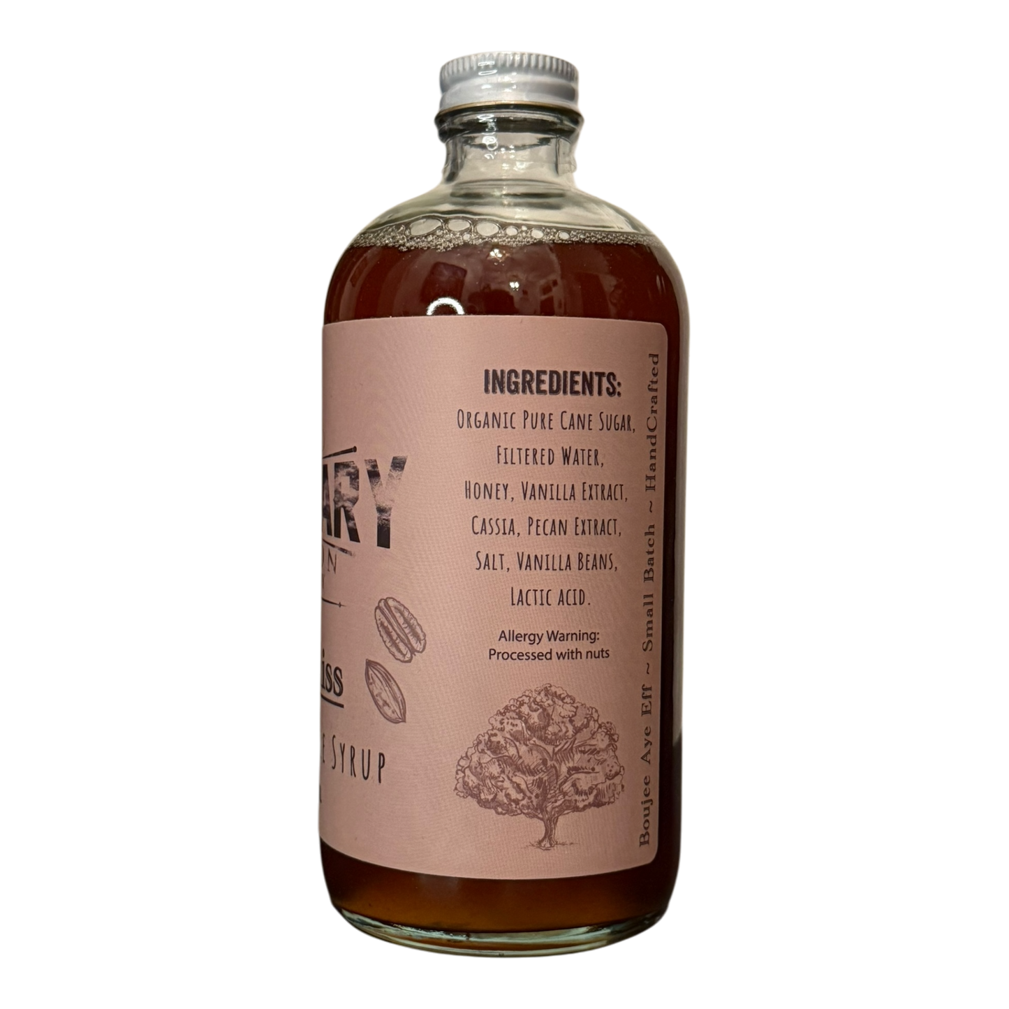 Legendary Pecan Bliss - Exclusive Syrup by Legendary Aviation Coffee and Pink House Alchemy