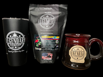Legendary Aviation Coffee, Colombia, Cub, Local, Rockwall, Coffee, Air-Roasted, Specialty Coffee, Texas