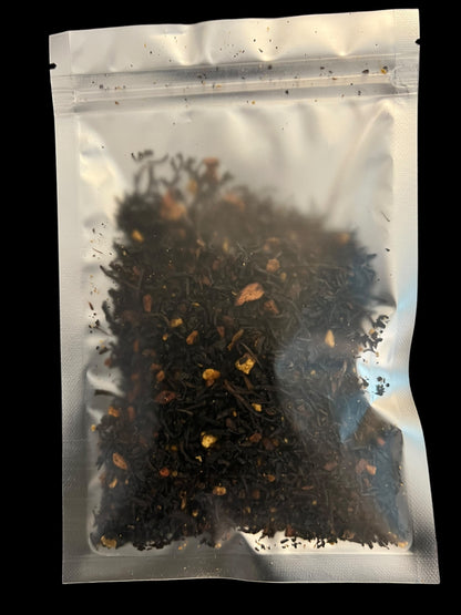 Cinnamon Blaze Betty Tea by Legendary Aviation Coffee Company in Rockwall, Texas – specialty black tea blend with cinnamon and orange peel from RoyalNY, perfect for cozy sipping or gifting.