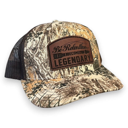 Be Relentless | Become Legendary Hat Series - Hat - Specialty Coffee, Teas, and Syrups, Air - Roasted in Rockwall, Texas by Legendary Aviation Coffee Company