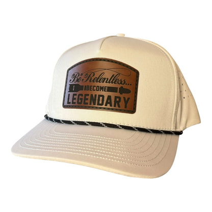 Be Relentless | Become Legendary Hat Series - Hat - Specialty Coffee, Teas, and Syrups, Air - Roasted in Rockwall, Texas by Legendary Aviation Coffee Company