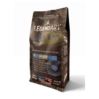 ALMIGHTY Huey | Guatemala Specialty Coffee — Well Rounded - Coffee - Specialty Coffee, Teas, and Syrups, Air-Roasted in Rockwall, Texas by Legendary Aviation Coffee Company