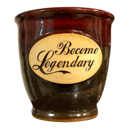 Become Legendary Sipper Mug | Handmade - Mugs - Specialty Coffee, Teas, and Syrups, Air - Roasted in Rockwall, Texas by Legendary Aviation Coffee Company