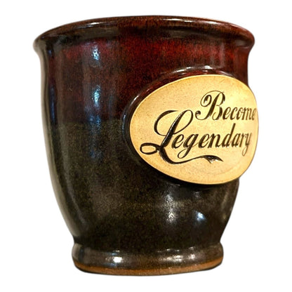 Become Legendary Sipper Mug | Handmade - Mugs - Specialty Coffee, Teas, and Syrups, Air - Roasted in Rockwall, Texas by Legendary Aviation Coffee Company
