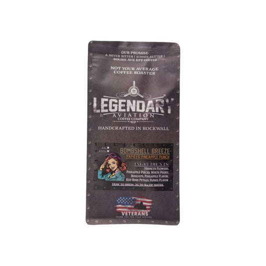 Bombshell Breeze | Papaya Pineapple Punch - Teas - Specialty Coffee, Teas, and Syrups, Air - Roasted in Rockwall, Texas by Legendary Aviation Coffee Company
