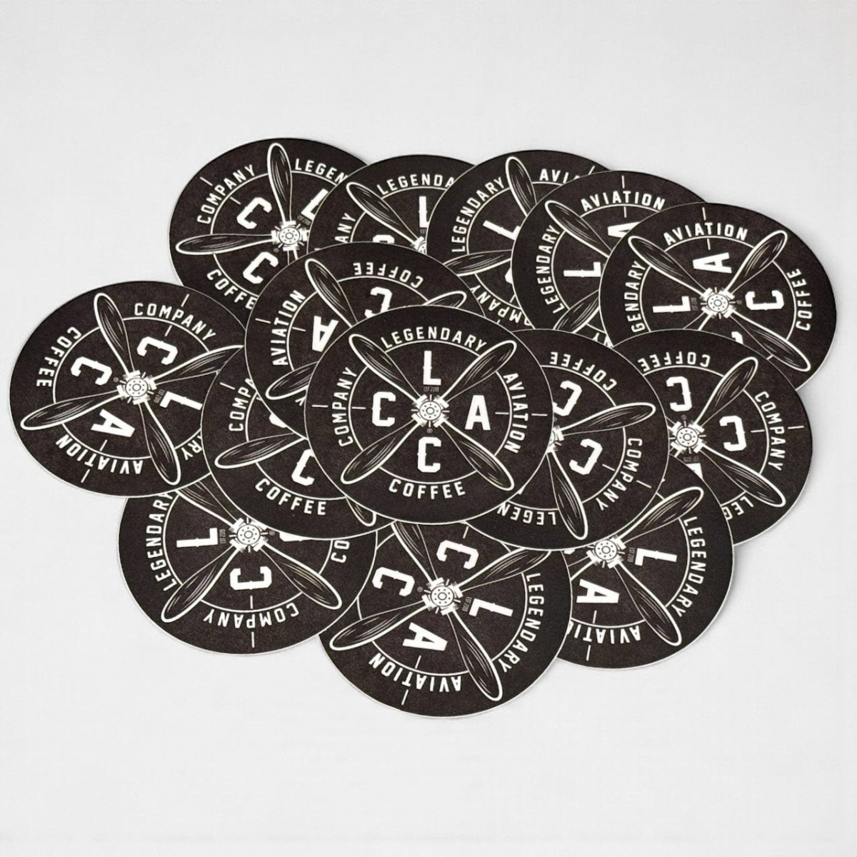 Boujee 3"Logo Sticker Specialty Coffee, Teas, and Syrups, Air Roasted in Rockwall, Texas by Legendary Aviation Coffee Company